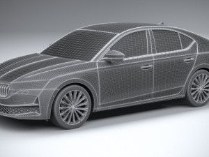 Skoda Octavia 2025 3Dモデル