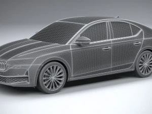 Skoda Octavia 2025 3D Model