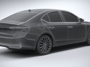 Skoda Octavia 2025 3Dモデル