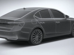 Skoda Octavia 2025 3D Model