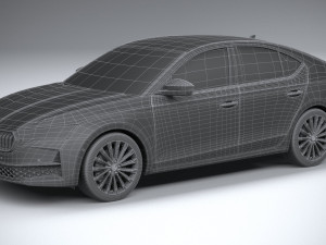 Skoda Octavia 2025 3Dモデル