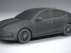 Skoda Octavia 2025 3D Model