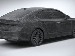 Skoda Octavia 2025 3Dモデル
