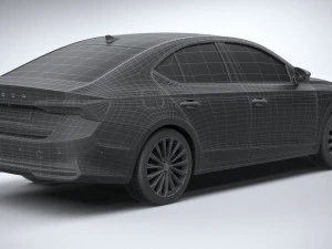 Skoda Octavia 2025 3D Model