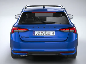 Skoda Octavia Combi 2025 3D Model