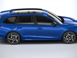 Skoda Octavia Combi 2025 3D मॉडल