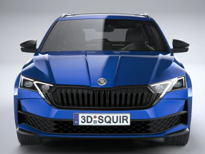 Skoda Octavia Combi 2025 3D Model
