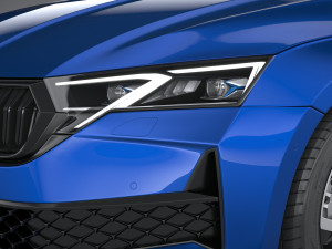 Skoda Octavia Combi 2025 3D मॉडल