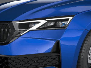 Skoda Octavia Combi 2025 3D Model