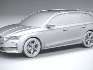 Skoda Octavia Combi 2025 3D Model