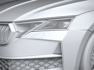Skoda Octavia Combi 2025 3D मॉडल
