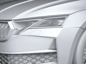 Skoda Octavia Combi 2025 3D Model