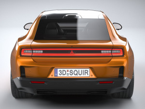 Dodge Charger Daytona 4-door 2024 3D Model