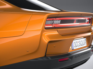 Dodge Charger Daytona 4-door 2024 3D Model
