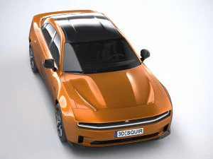 Dodge Charger Daytona 4-door 2024 3D Model
