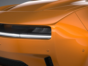 Dodge Charger Daytona 4-door 2024 3D Model