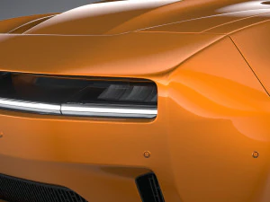 Dodge Charger Daytona 4-door 2024 3D Model
