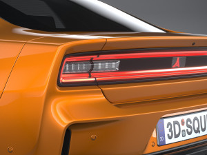 Dodge Charger Daytona 4-door 2024 3D Model