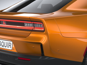 Dodge Charger Daytona 4-door 2024 3D Model