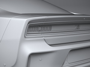 Dodge Charger Daytona 4-door 2024 3D Model