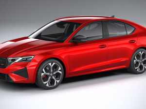 Skoda Octavia RS 2025 3D Model