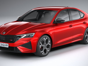 Skoda Octavia RS 2025 3D Model