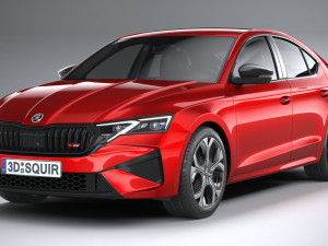 Skoda Octavia RS 2025 3D Model