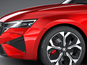 Skoda Octavia RS 2025 3D Model
