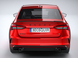 Skoda Octavia RS 2025 3D Model
