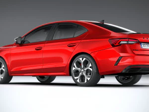 Skoda Octavia RS 2025 3D Model