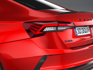 Skoda Octavia RS 2025 3D Model