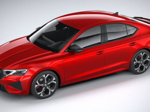 Skoda Octavia RS 2025 3D Model