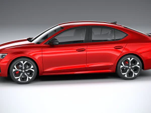 Skoda Octavia RS 2025 3D Model