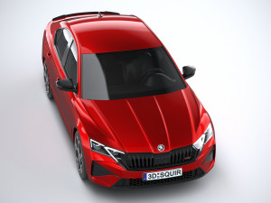 Skoda Octavia RS 2025 3D Model
