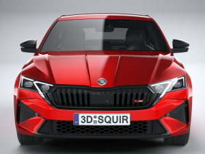 Skoda Octavia RS 2025 3D Model