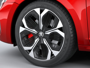 Skoda Octavia RS 2025 3D Model
