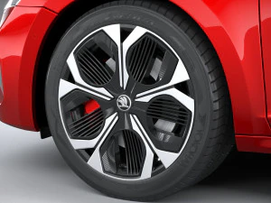 Skoda Octavia RS 2025 3D Model
