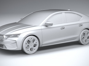 Skoda Octavia RS 2025 3D Model