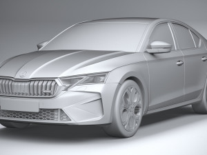 Skoda Octavia RS 2025 3D Model