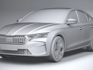 Skoda Octavia RS 2025 3D Model