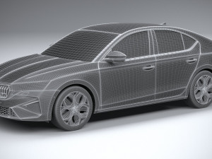 Skoda Octavia RS 2025 3D Model