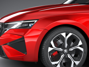 Skoda Octavia RS Combi 2025 Model 3D