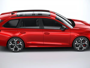 Skoda Octavia RS Combi 2025 Modello 3D