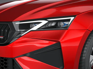 Skoda Octavia RS Combi 2025 Modello 3D