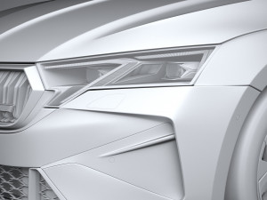 Skoda Octavia RS Combi 2025 Model 3D