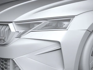 Skoda Octavia RS Combi 2025 Modello 3D