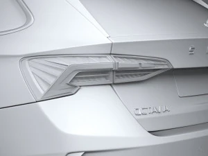 Skoda Octavia RS Combi 2025 Modello 3D