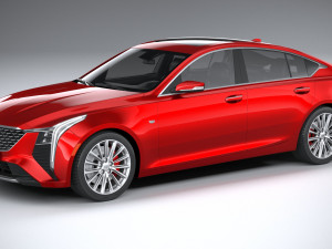Cadillac CT5 2025 Model 3D