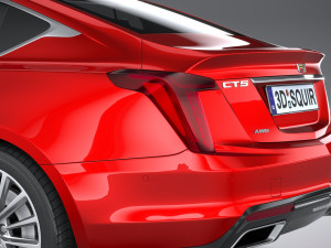 Cadillac CT5 2025 3Dモデル