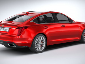 Cadillac CT5 2025 3Dモデル